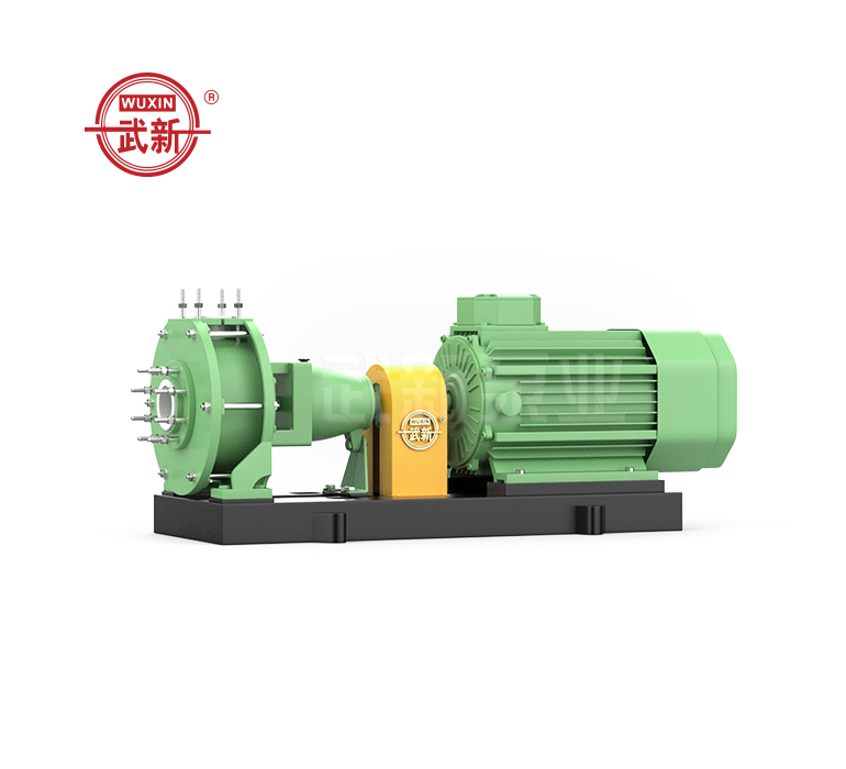 WIHF型夹板加强型氟塑料合金耐腐耐磨化工离心泵